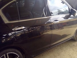 2013 HONDA ACCORD, BLACK, EX-L, 3.5L,  AT,  A25101